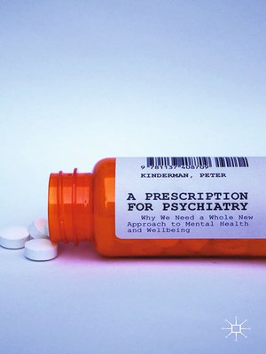 cover image of A Prescription for Psychiatry